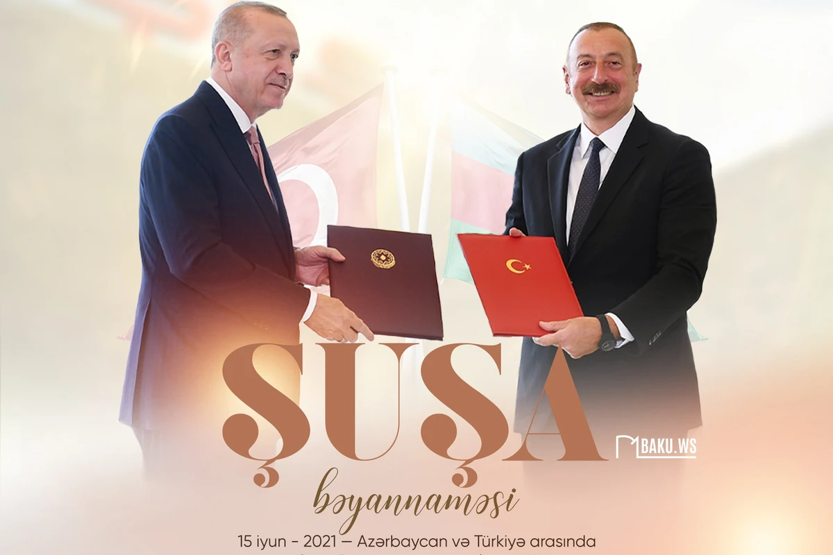 Şuşa Bəyannaməsinin imzalanmasından üç il ötür Şuşa Bəyannaməsinin imzalanmasından üç il ötür