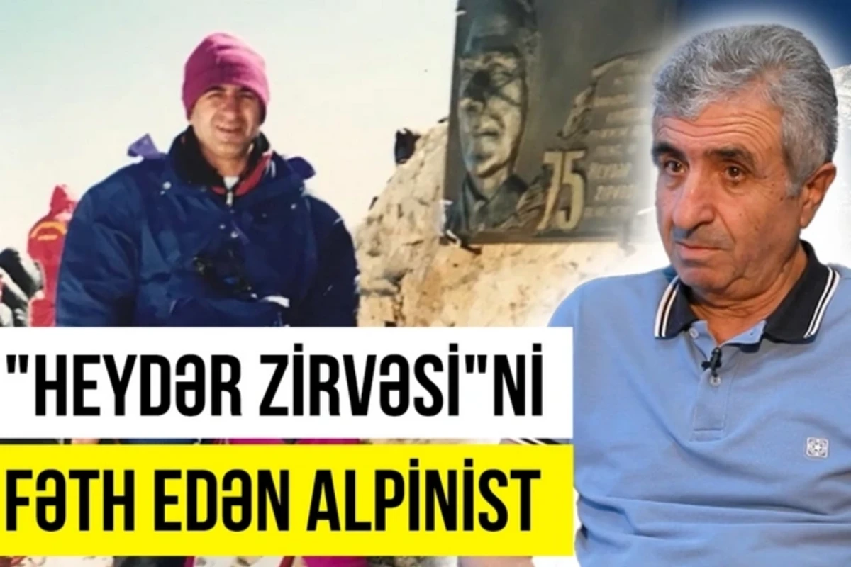 Oğlu ilə qar uçqununa düşən azərbaycanlı alpinist necə xilas oldu? - VİDEO