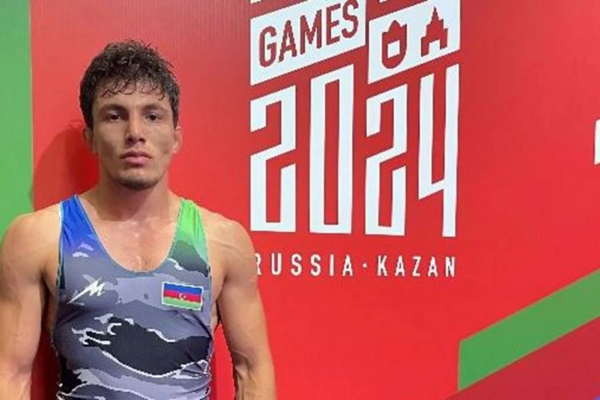 Azərbaycanın sərbəst güləşçisi BRICS Sports Games Kazan 2024də bürünc medal qazanıb