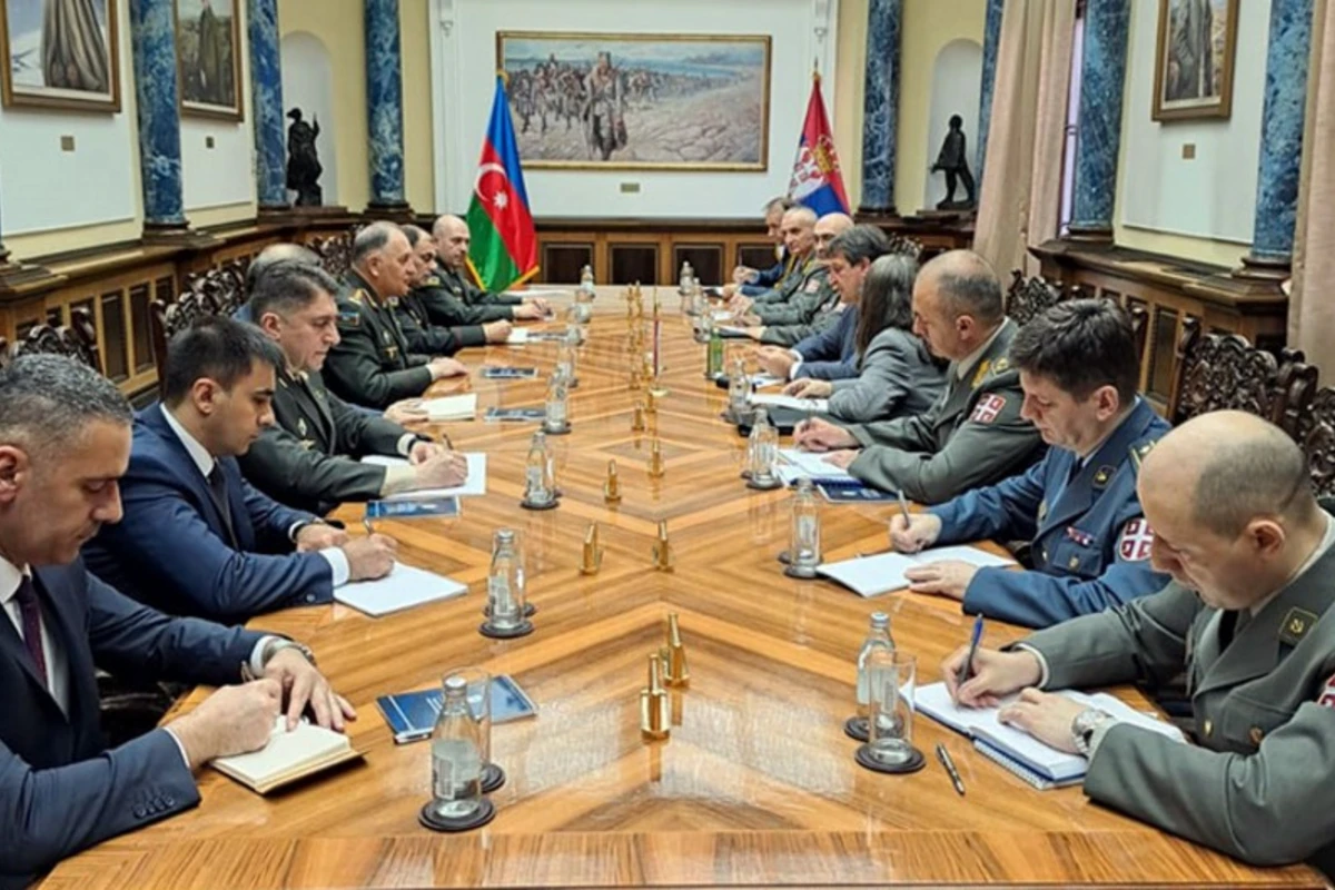 Baş Qərargah rəisinin Serbiyaya rəsmi səfəri başlayıb - FOTO