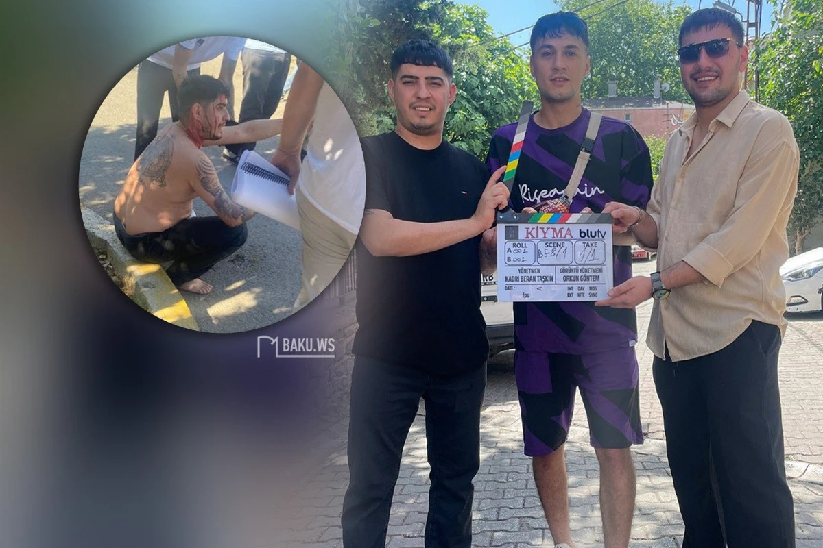 Serialın çəkiliş meydanına SİLAHLI HÜCUM EDİLDİ - FOTO