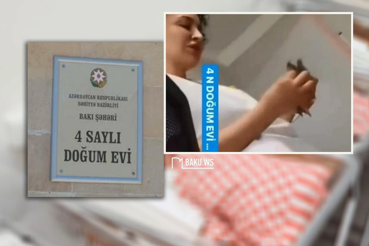 4 saylı doğum evində tibb bacısından qaziyə qarşı HÖRMƏTSİZLİK: Öz anan, bacın üçün vuruşmusan - VİDEO