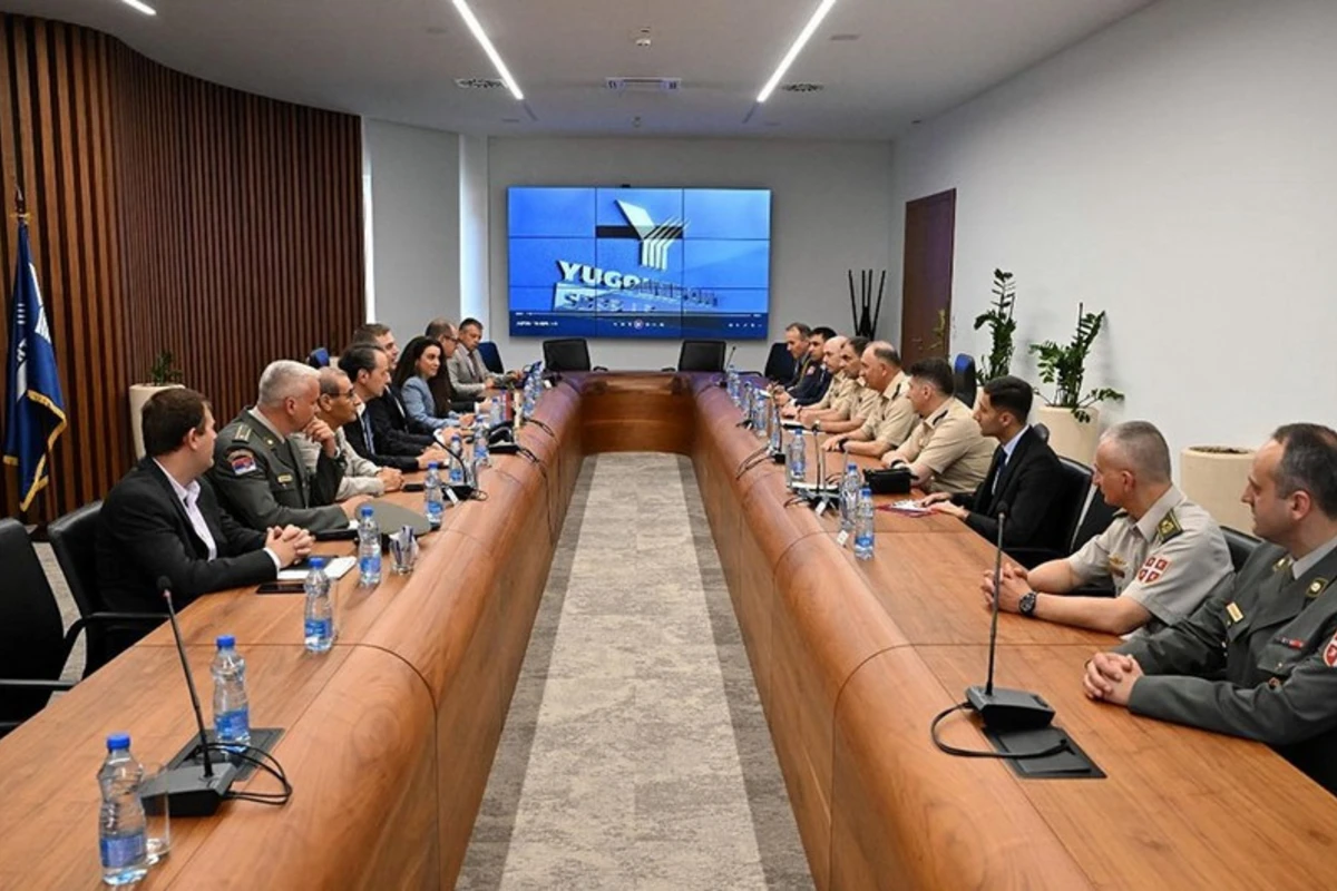 Kərəm Vəliyev Serbiyada Yugoimport SDPR şirkətini ziyarət edib - FOTO