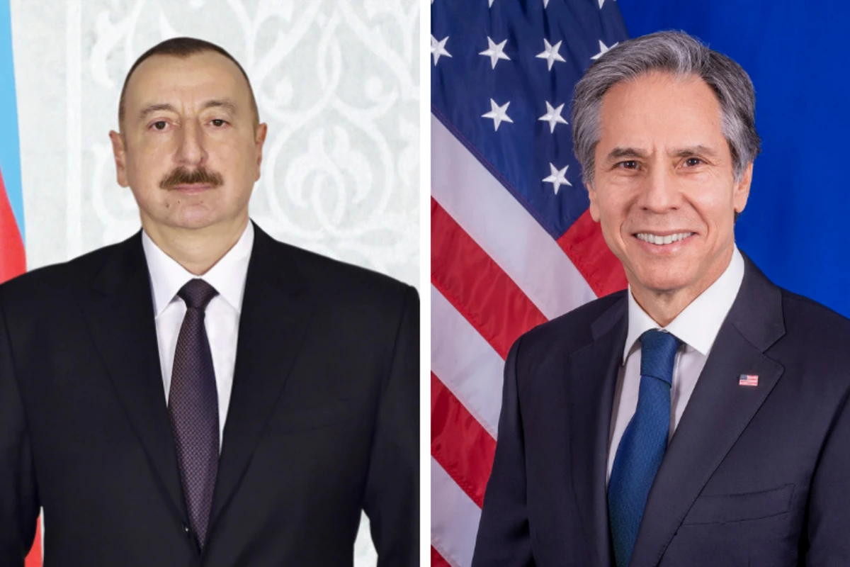 Antoni Blinken Prezident İlham Əliyevə zəng edib