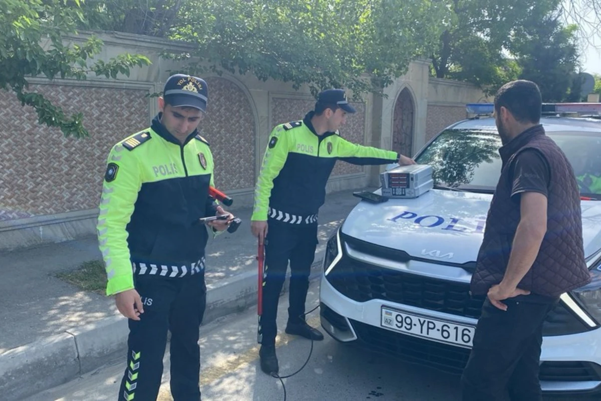 Qaydaları pozan sürücülər CƏZALANDIRILDI - FOTO