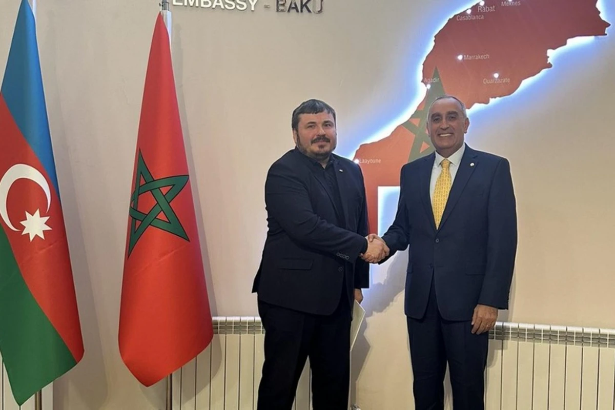 Ukraynanın Azərbaycandakı səfiri mərakeşli həmkarı ilə əməkdaşlığın inkişafını müzakirə edib