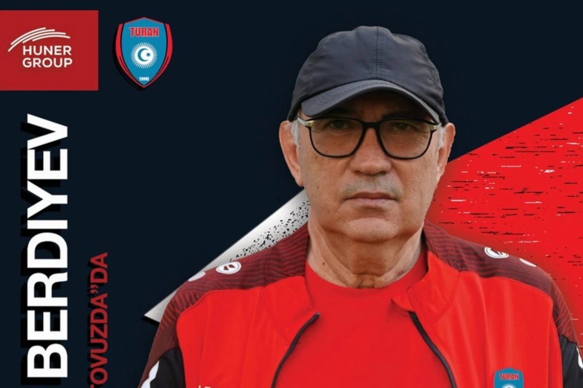 Kurban Berdıyev “Turan Tovuz”un baş məşqçisi təyin olunub Kurban Berdıyev “Turan Tovuz”un baş məşqçisi təyin olunub