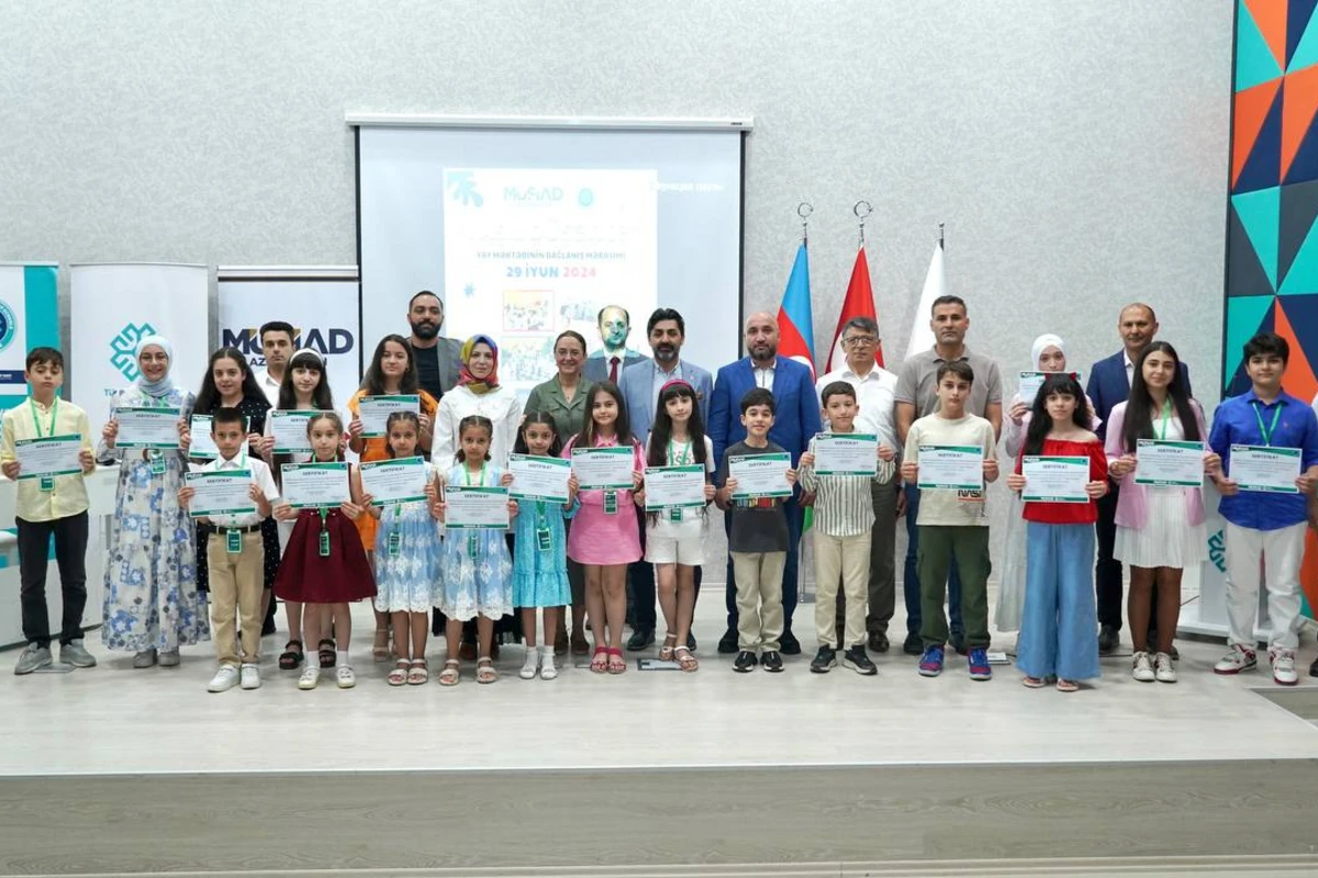 MÜSİAD Azərbaycanın təşkil etdiyi yay düşərgəsi başa çatıb - FOTO