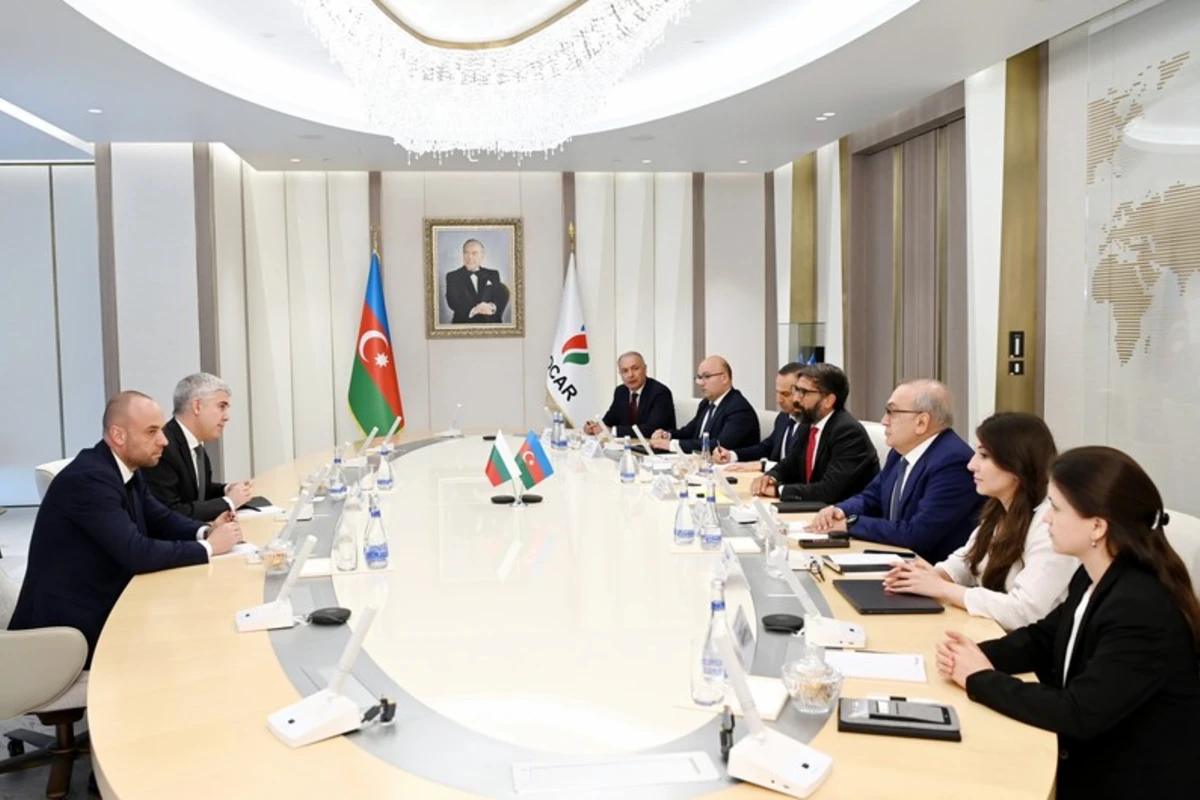 Президент SOCAR обсудил экспорт газа из Азербайджана с министром энергетики Болгарии