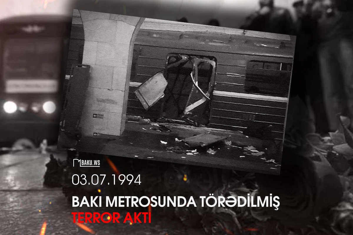 Bakı metrosundakı terrordan 30 il keçir