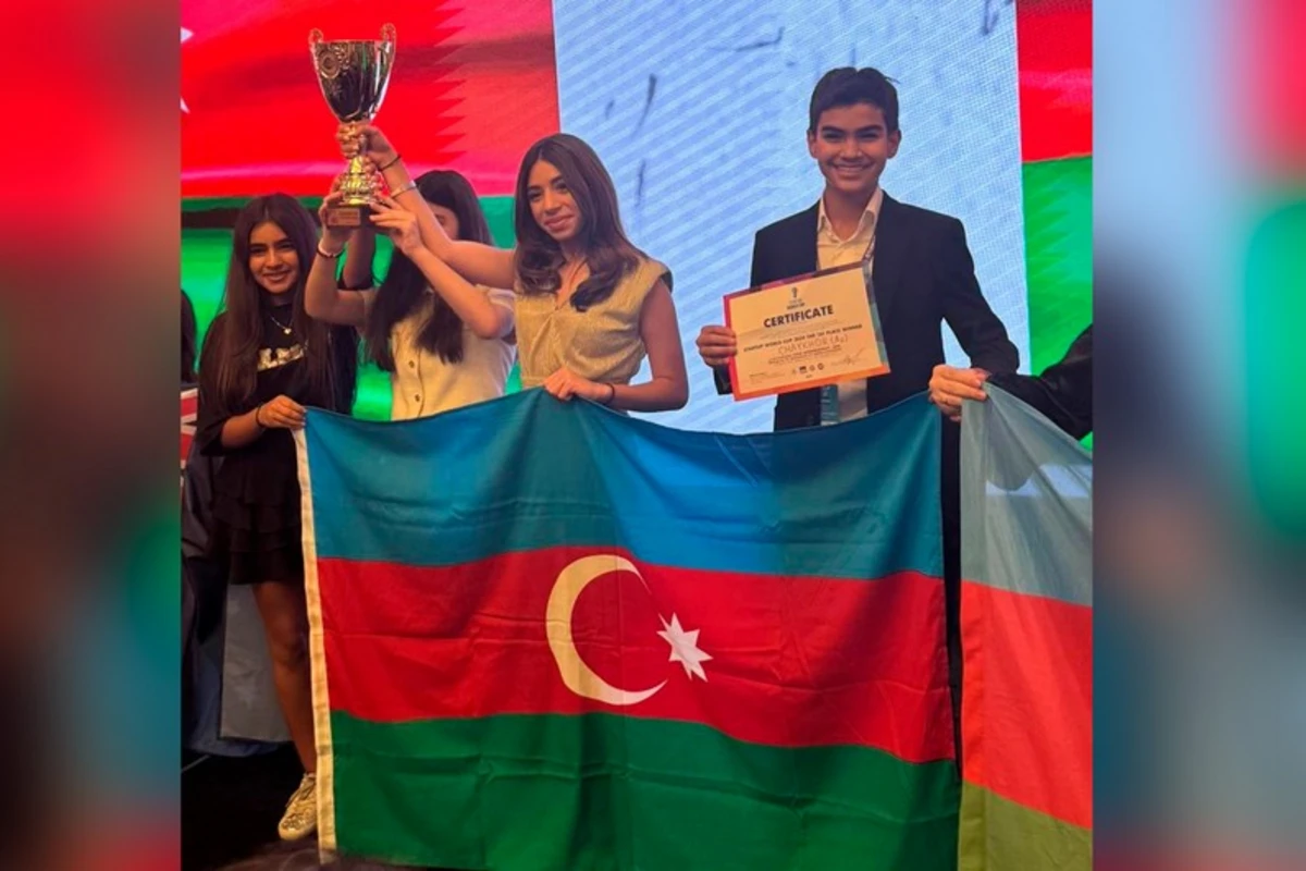 Студенты Miniboss Business School Baku победили в чемпионате мира по стартапам - ФОТО