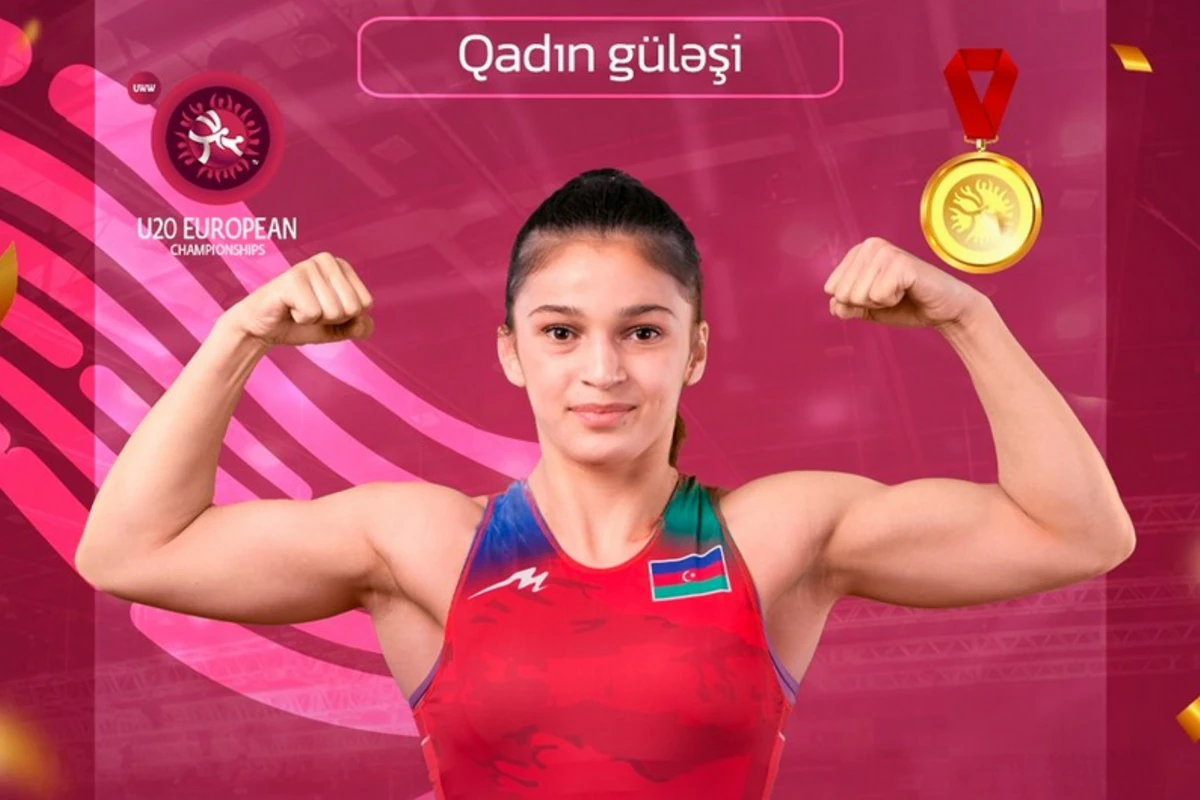 Azərbaycanın qadın güləşçisi Avropa çempionatının qalibi olub
