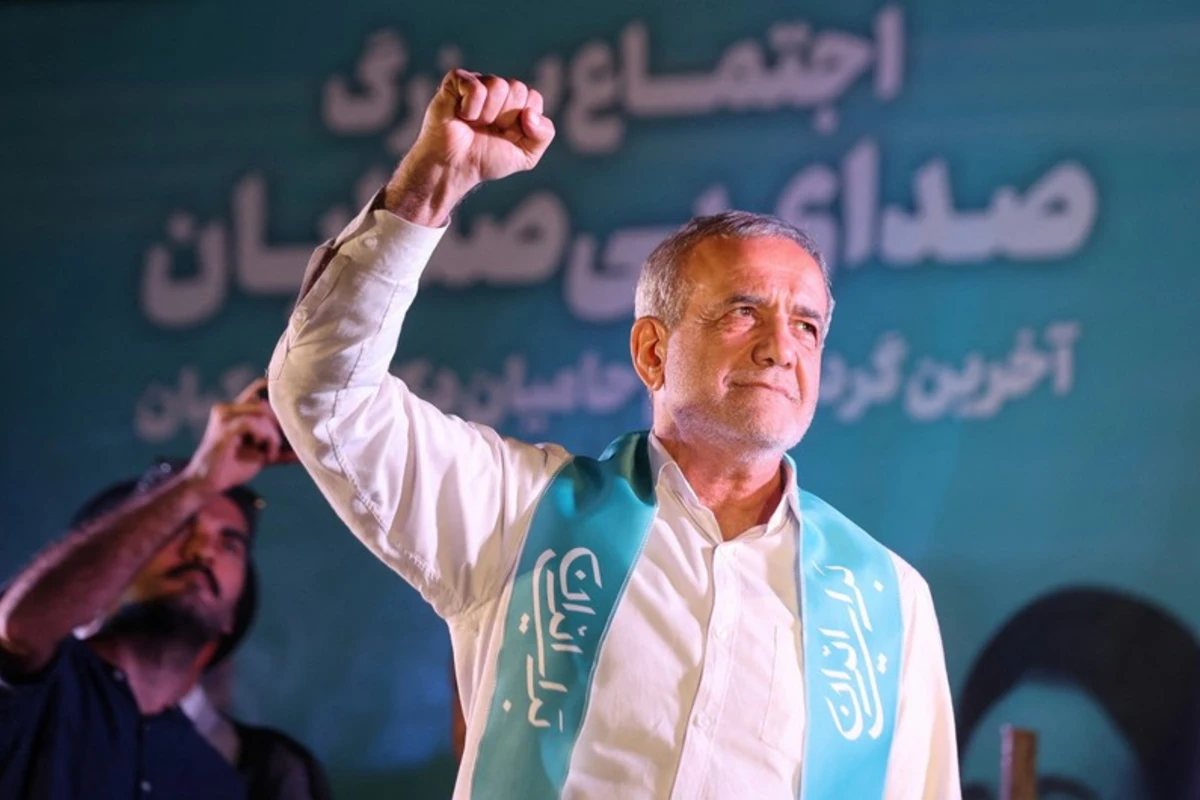 Pezeşkian İranda keçirilən prezident seçkilərində qalib gəlib Pezeşkian İranda keçirilən prezident seçkilərində qalib gəlib