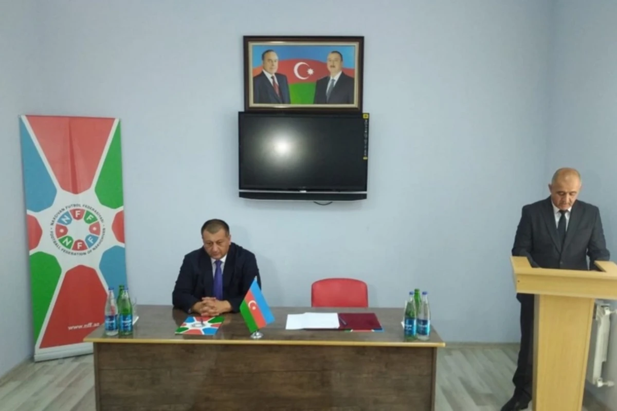 Naxçıvan Futbol Federasiyasına yeni sədr seçilib