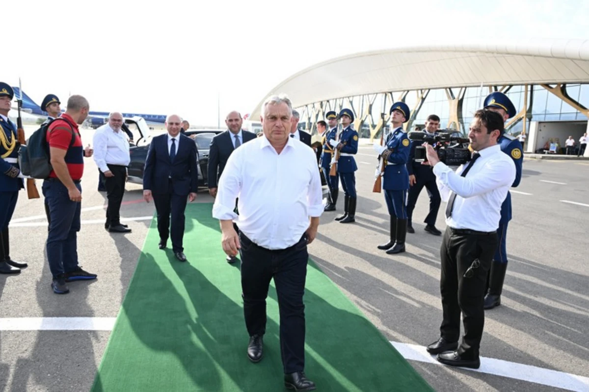 Macarıstanın Baş nazirinin Azərbaycana səfəri başa çatıb - FOTO
