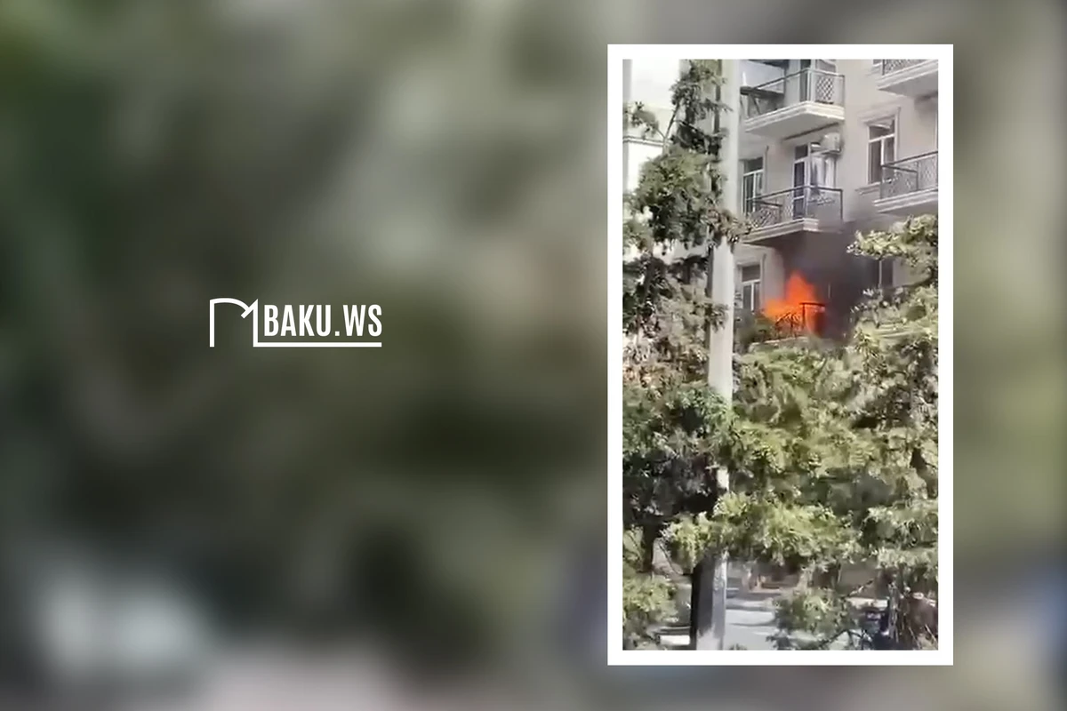 В Баку на балконе жилого дома произошел пожар - ОБНОВЛЕНО + ВИДЕО В Баку на балконе жилого дома произошел пожар - ОБНОВЛЕНО + ВИДЕО