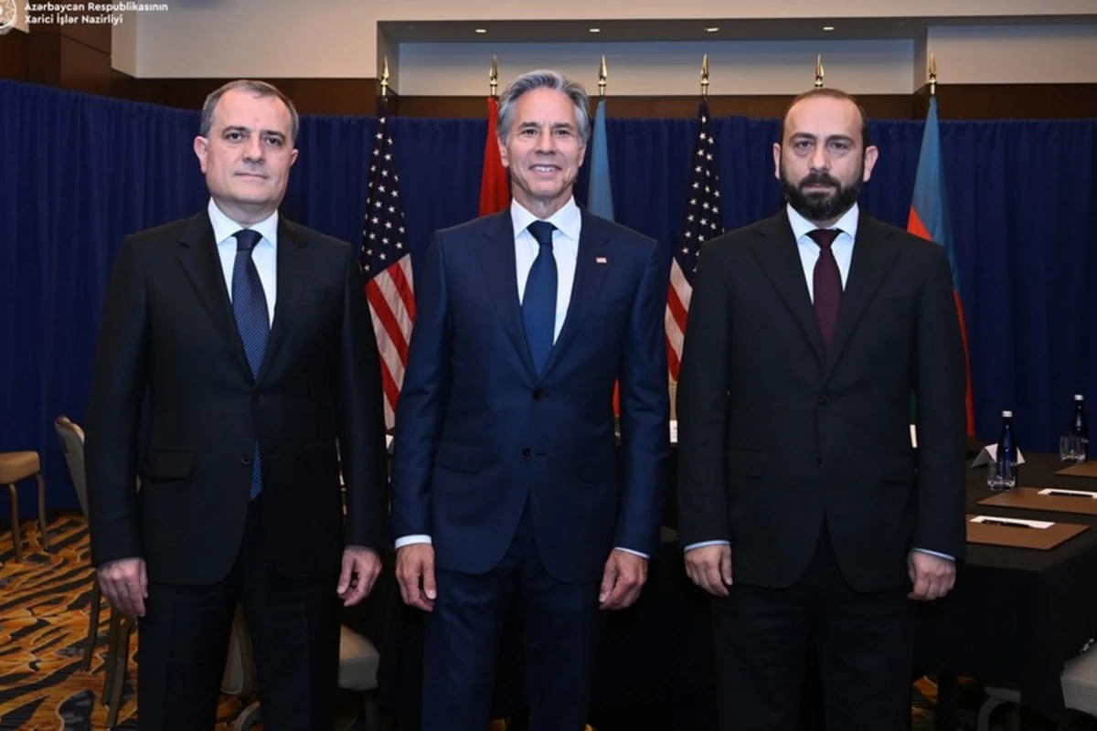 Vaşinqtonda Ceyhun Bayramov, Ararat Mirzoyan və Antoni Blinken arasında üçtərəfli görüş keçirilib - YENİLƏNİB Vaşinqtonda Ceyhun Bayramov, Ararat Mirzoyan və Antoni Blinken arasında üçtərəfli görüş keçirilib - YENİLƏNİB