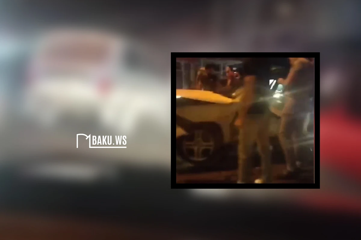 Bakıda dəhşətli QƏZA - 2 sürücü ağır xəsarət aldı - VİDEO