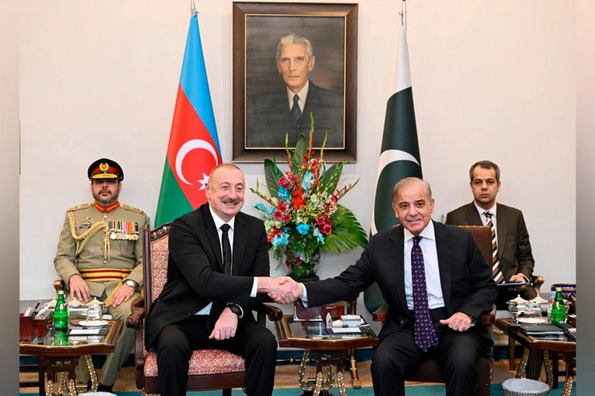 İlham Əliyev və Şahbaz Şərif mətbuata birgə bəyanatla çıxış ediblər