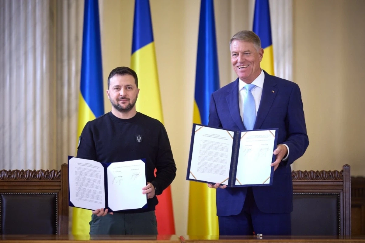 Украина подписала с Румынией соглашение по безопасности Украина подписала с Румынией соглашение по безопасности