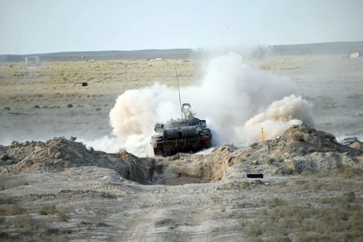 Бірлестік-2024: Азербайджанские военнослужащие провели воздушную разведку с помощью БПЛА