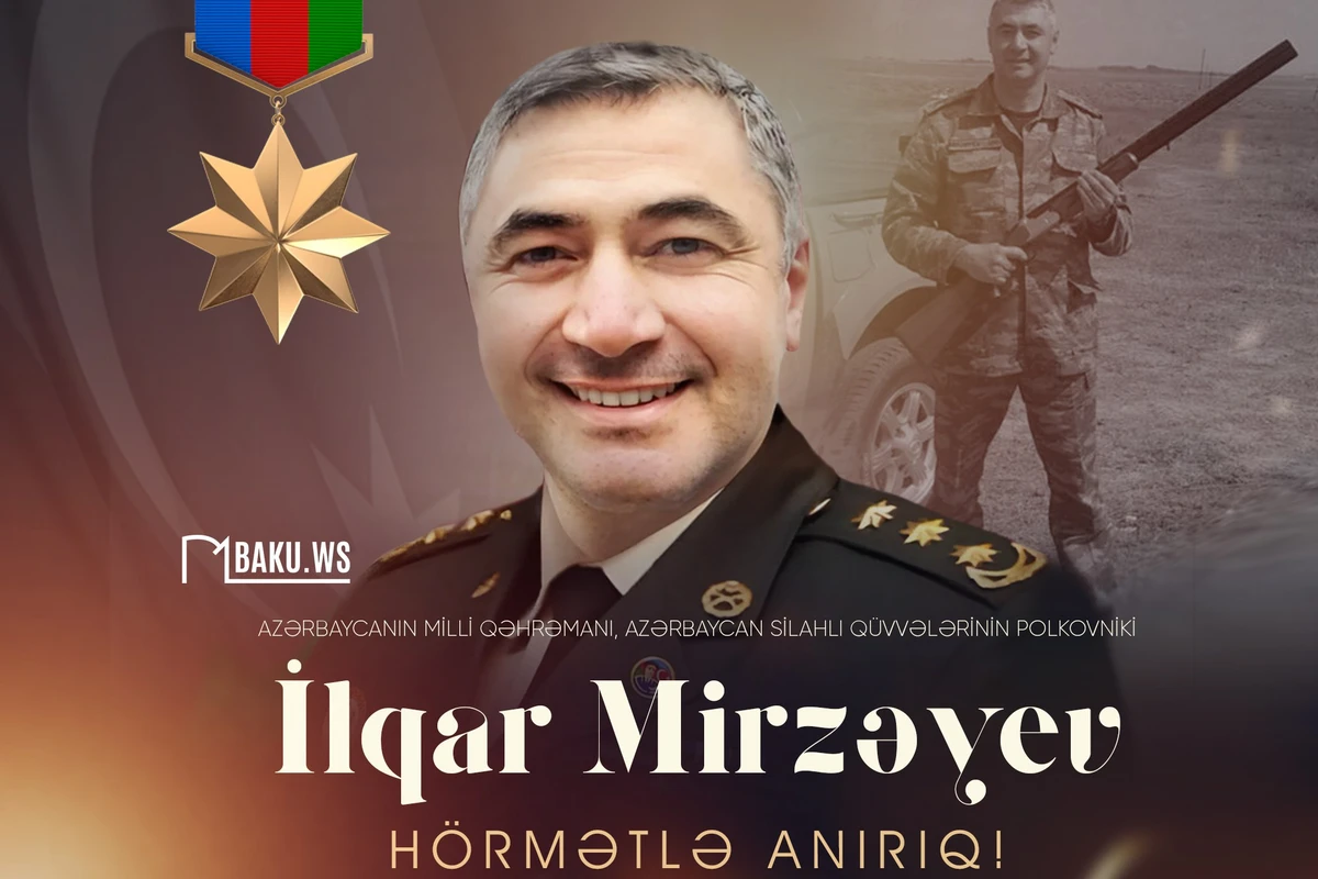 Bu gün Milli Qəhrəman İlqar Mirzəyevin şəhidlik zirvəsinə ucaldığı gündür