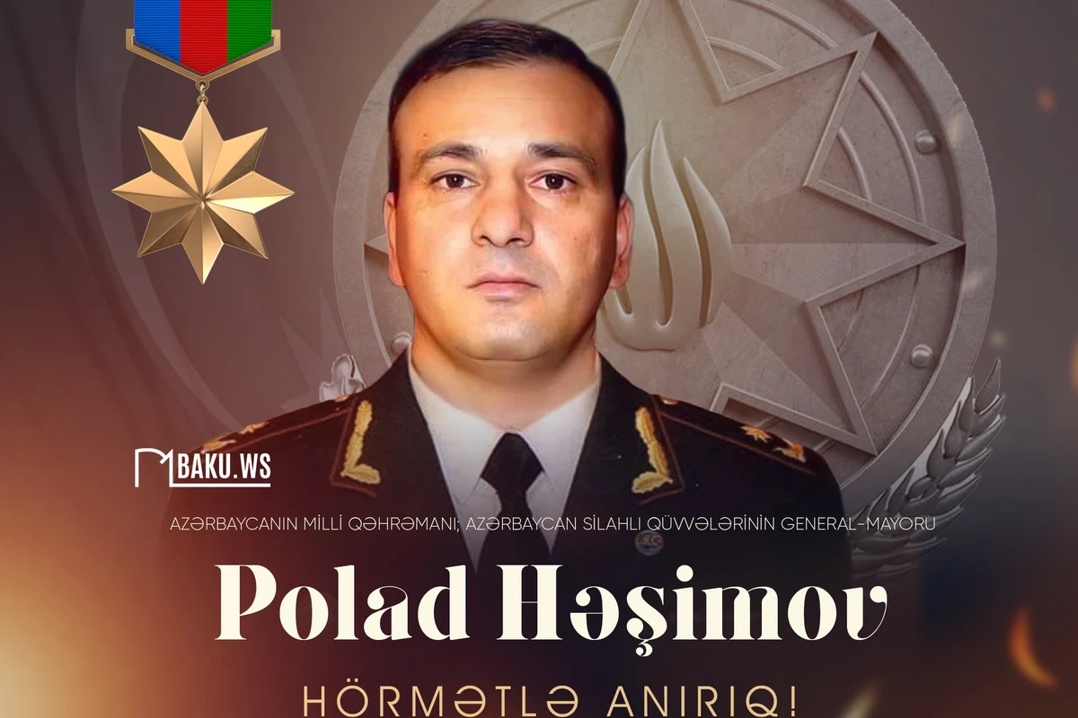 Polad Həşimovun şəhid olmasının ildönümüdür
