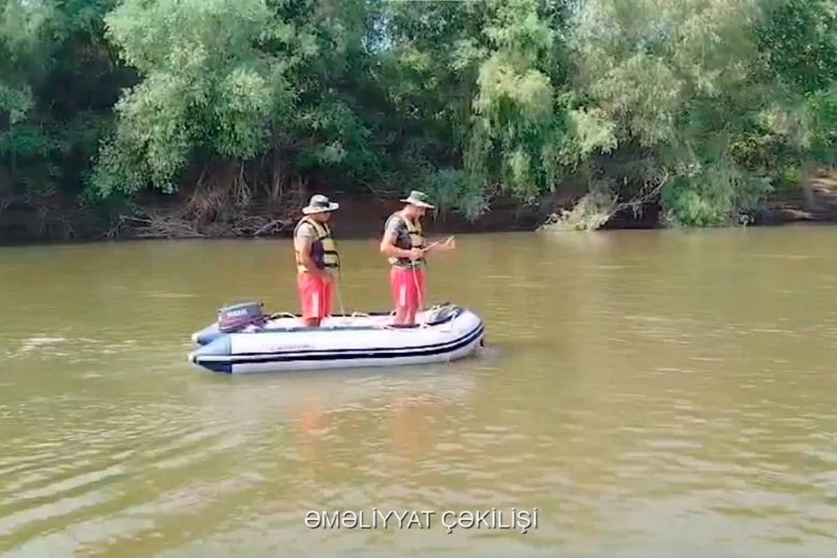 Tovuzda çaya düşərək batdıqları ehtimal olunan 2 nəfərin axtarışları davam edir - VİDEO