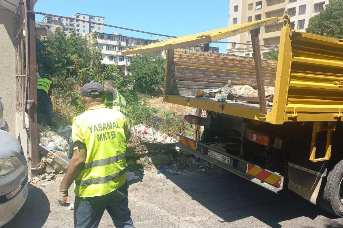Yasamaldakı problem həll edildi - FOTO/VİDEO - YENİLƏNİB Yasamaldakı problem həll edildi - FOTO/VİDEO - YENİLƏNİB