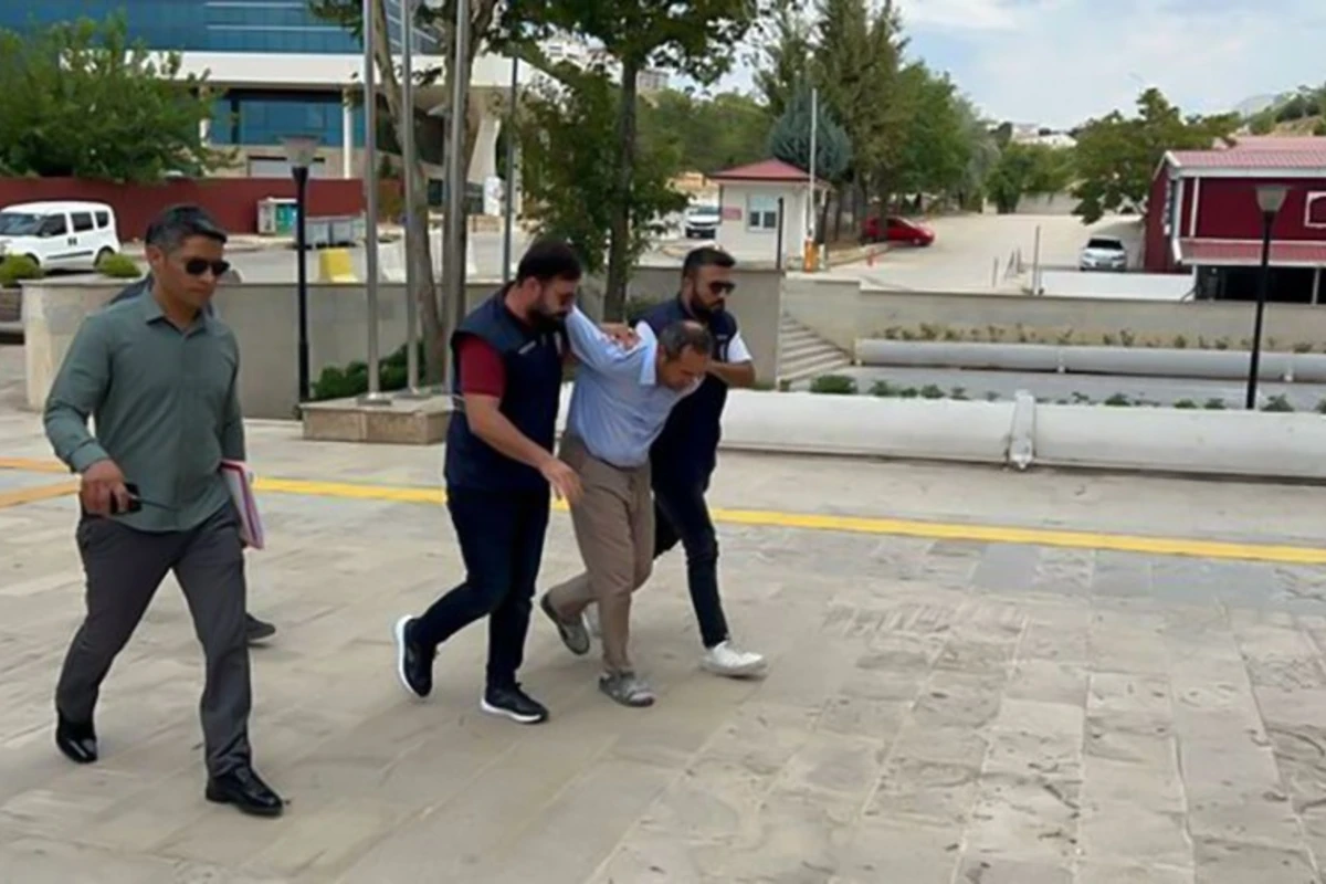 Atatürkün heykəlinə daş atan şəxs saxlanıldı - FOTO