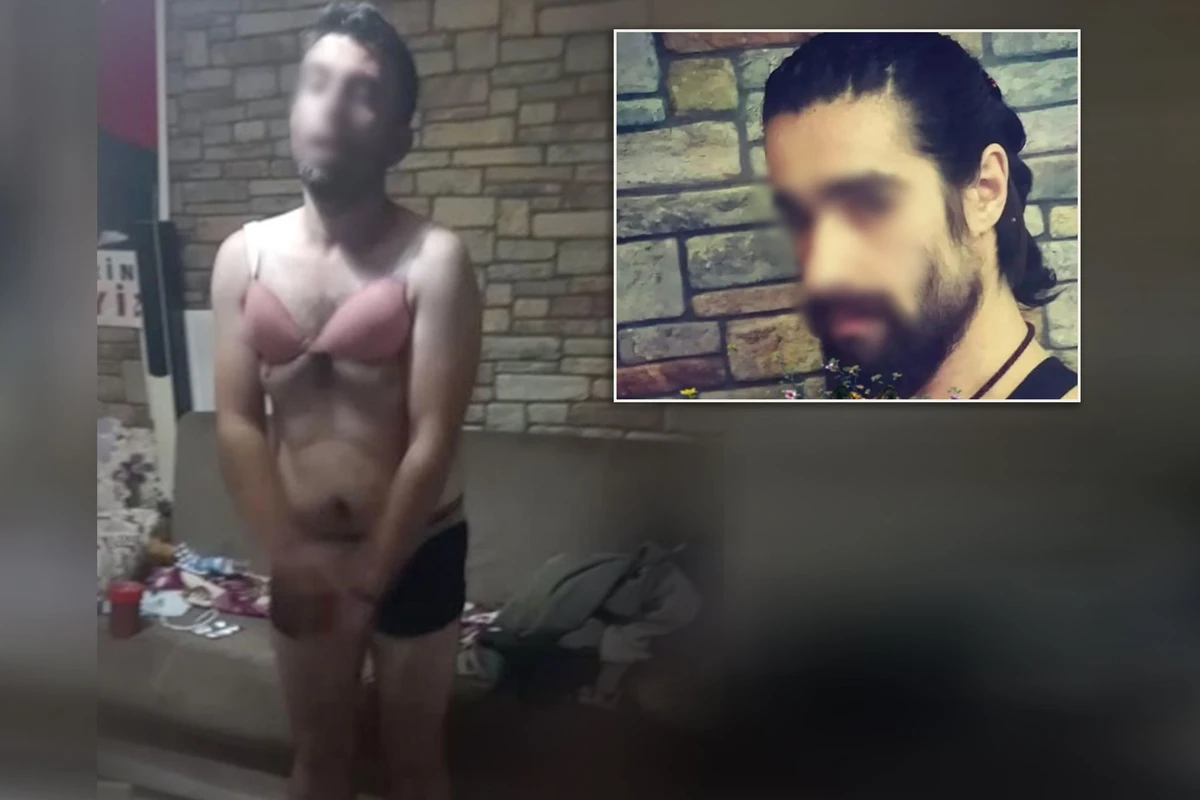Türkiyədə evdən çıxmaq istəyən kirayənişini döyüb qadın paltarı geyindirdilər - FOTO
