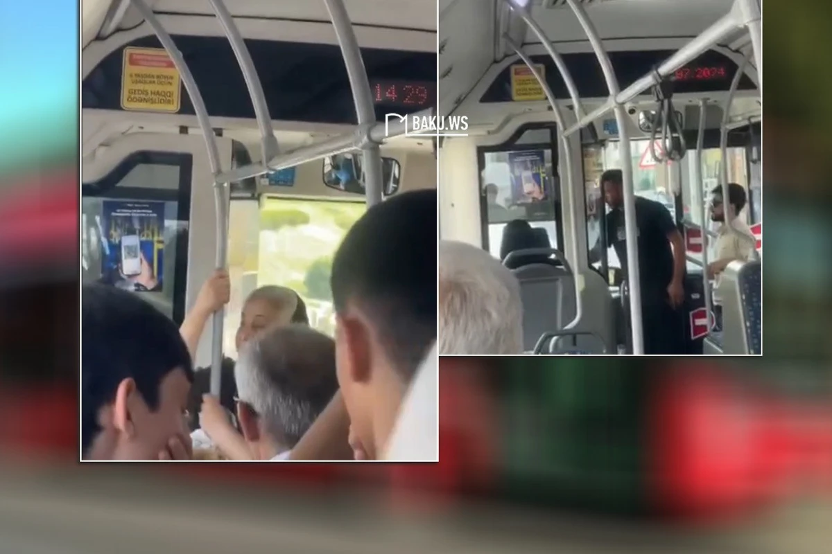 Sərnişinlə kondisionerə görə mübahisə edən avtobus sürücüsü CƏZALANDIRILDI YENİLƏNİB/VİDEO Sərnişinlə kondisionerə görə mübahisə edən avtobus sürücüsü CƏZALANDIRILDI YENİLƏNİB/VİDEO