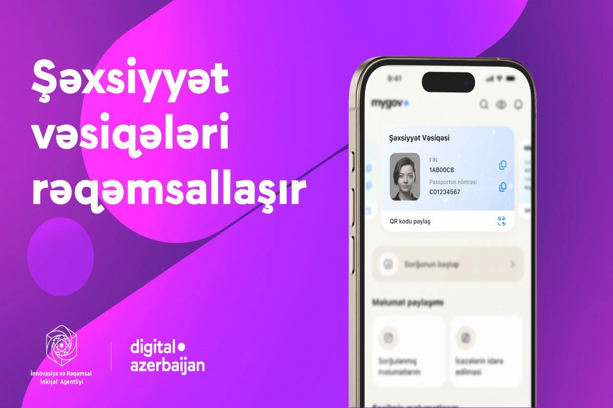 Azərbaycanda şəxsiyyət vəsiqələrini fiziki təqdim etməyə ehtiyac qalmayacaq Azərbaycanda şəxsiyyət vəsiqələrini fiziki təqdim etməyə ehtiyac qalmayacaq