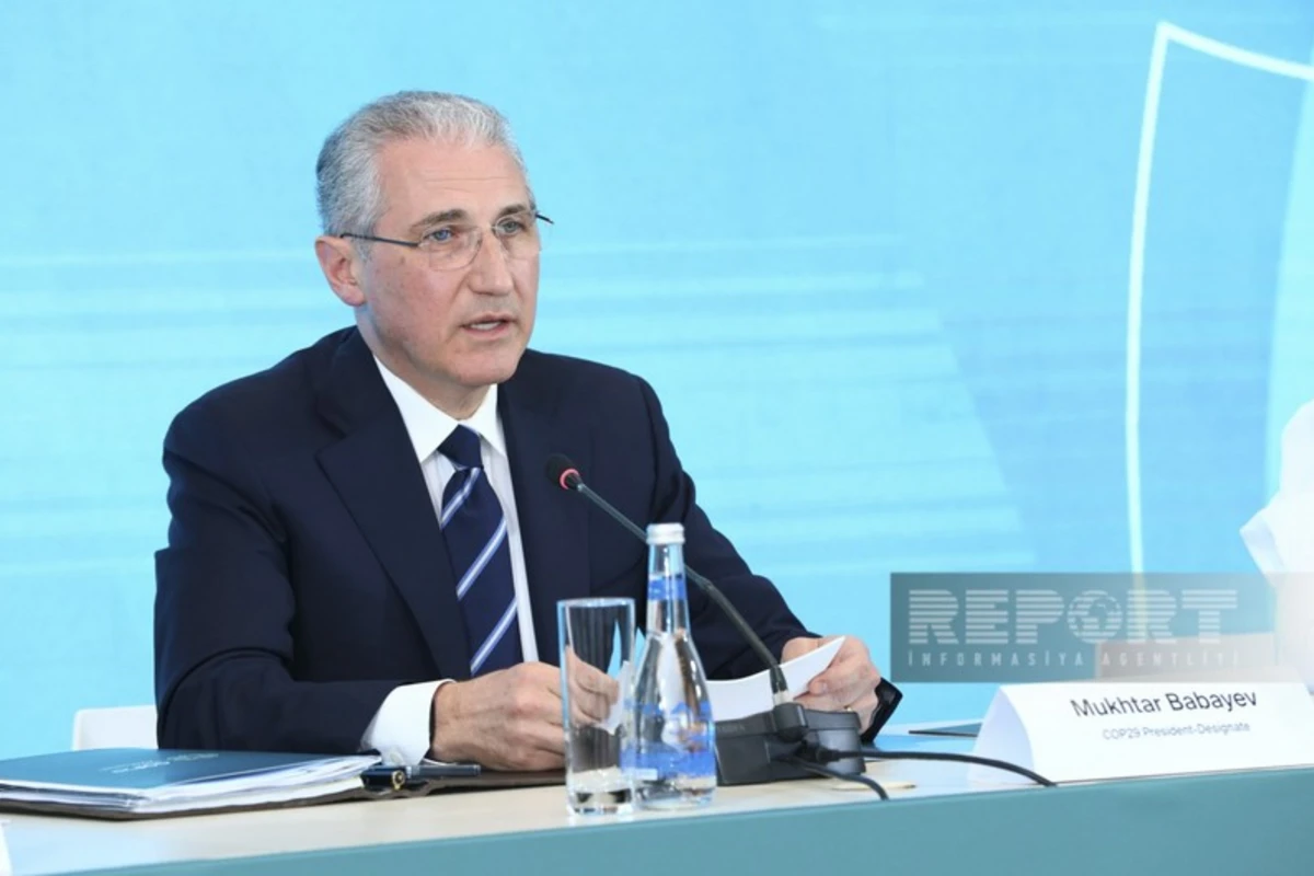 Muxtar Babayev: Azərbaycan COP29-un örnək olması üçün öhdəlik götürüb