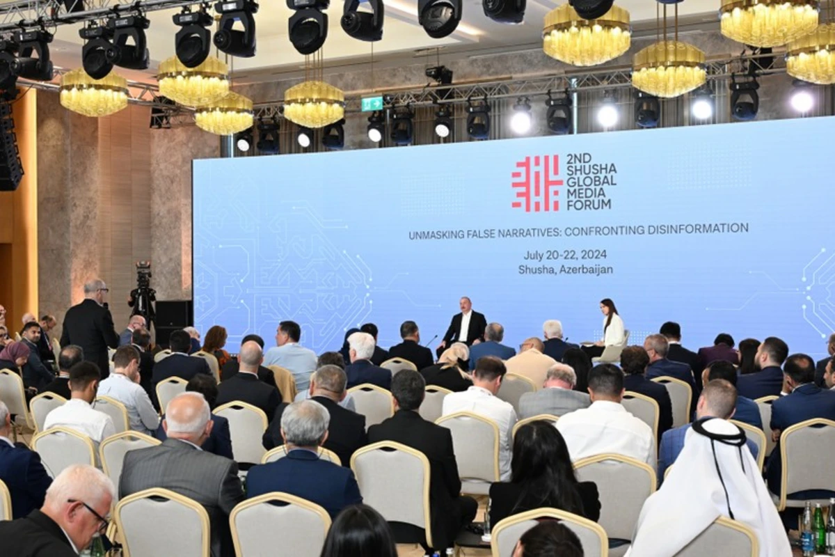 İkinci Şuşa Qlobal Media Forumunun iştirakçılarının şərəfinə ziyafət verilib İkinci Şuşa Qlobal Media Forumunun iştirakçılarının şərəfinə ziyafət verilib