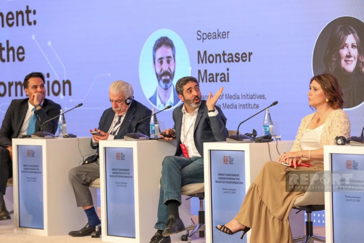II Qlobal Media Forumun iştirakçıları dezinformasiyanın təsirlərini müzakirə ediblər - FOTO II Qlobal Media Forumun iştirakçıları dezinformasiyanın təsirlərini müzakirə ediblər - FOTO