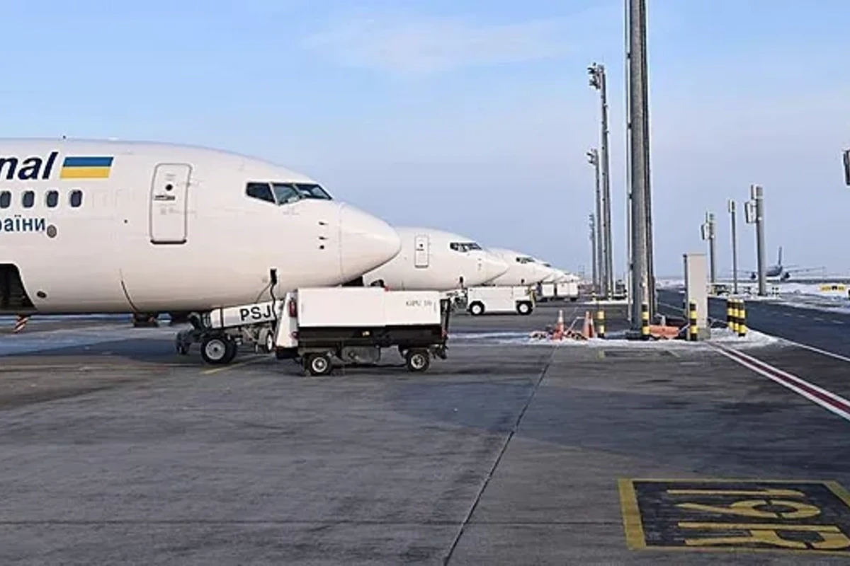 Rusiya Ukraynanın Borispol aerodromuna zərbə endirib Rusiya Ukraynanın Borispol aerodromuna zərbə endirib