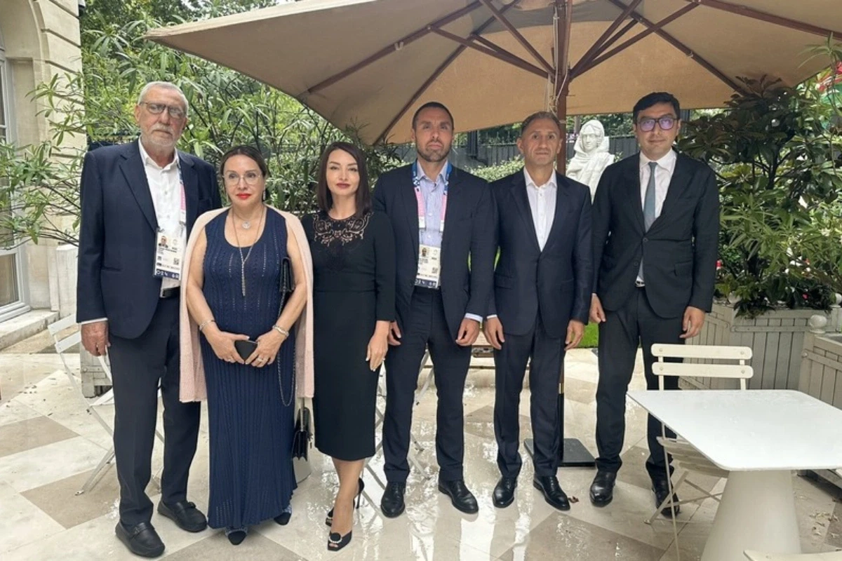 Parisdə Azərbaycan Olimpiya Evi nin açılışı olub - FOTO