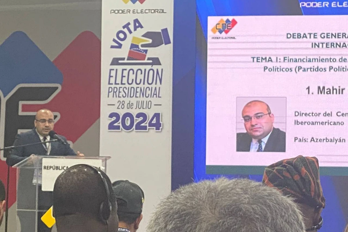 Azərbaycanlı politoloq Venesuelada keçirilən prezident seçkilərində beynəlxalq müşahidəçi qismində iştirak edir - FOTO