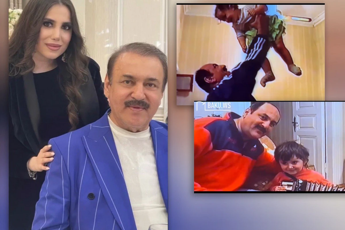 Cavanşir Məmmədovun nəvəsi ilə 20 il əvvəlki görüntüləri - VİDEO