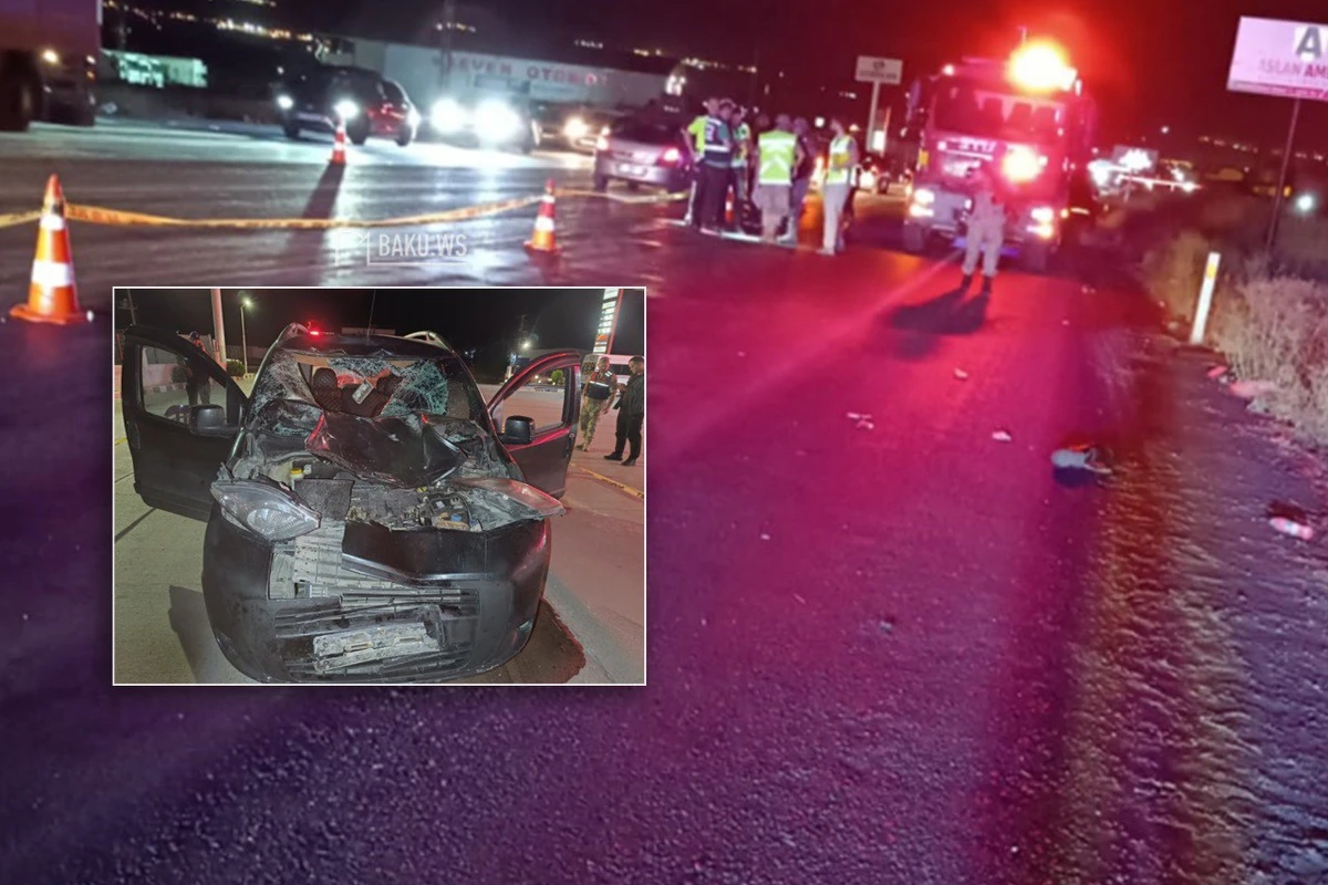 Toydan çıxan qonaqlar TIR-ın altında qaldı - 4 ÖLÜ, 2 YARALI - FOTO/VİDEO