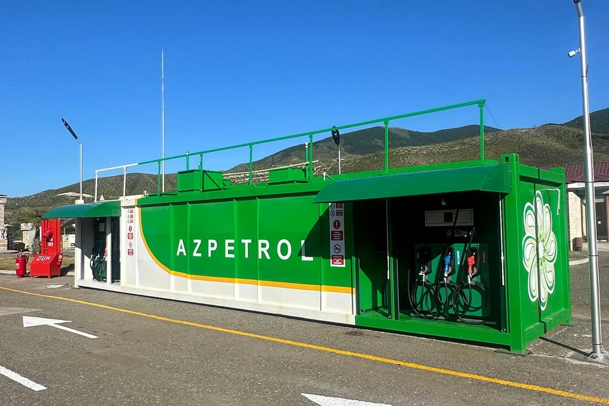 Azpetrol şirkəti  Xocalı rayonun Əsgəran qəsəbəsində Modul tipli YDM istifadəyə verdi