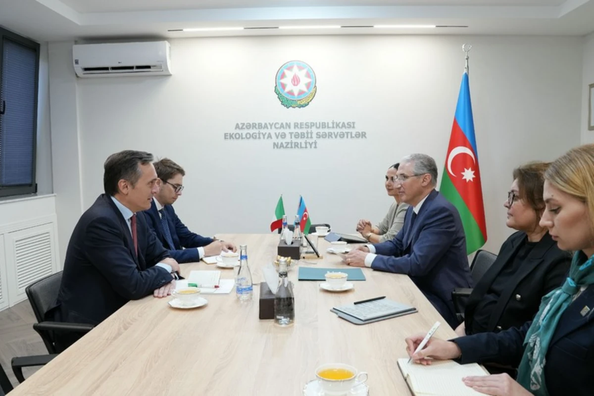 Nazir İtaliya səfiri ilə COP29-a hazırlığı müzakirə edib
