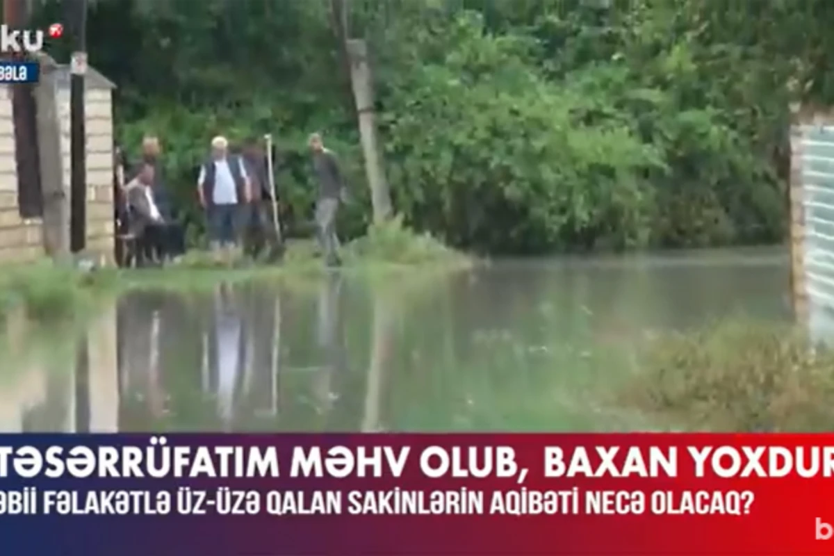 Qəbələnin su altında qalan kəndləri: Vəziyyət necədir? - VİDEO Qəbələnin su altında qalan kəndləri: Vəziyyət necədir? - VİDEO