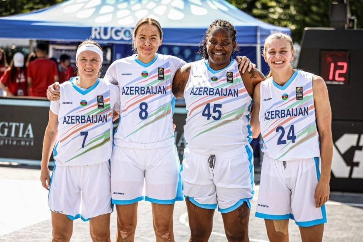 Paris-2024: Azərbaycanın qadınlardan ibarət 3x3 basketbol millisi ABŞ yığmasına qalib gəlib