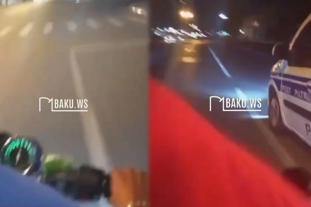 Bakıda moped qəzasına aydınlıq gətirildi - VİDEO