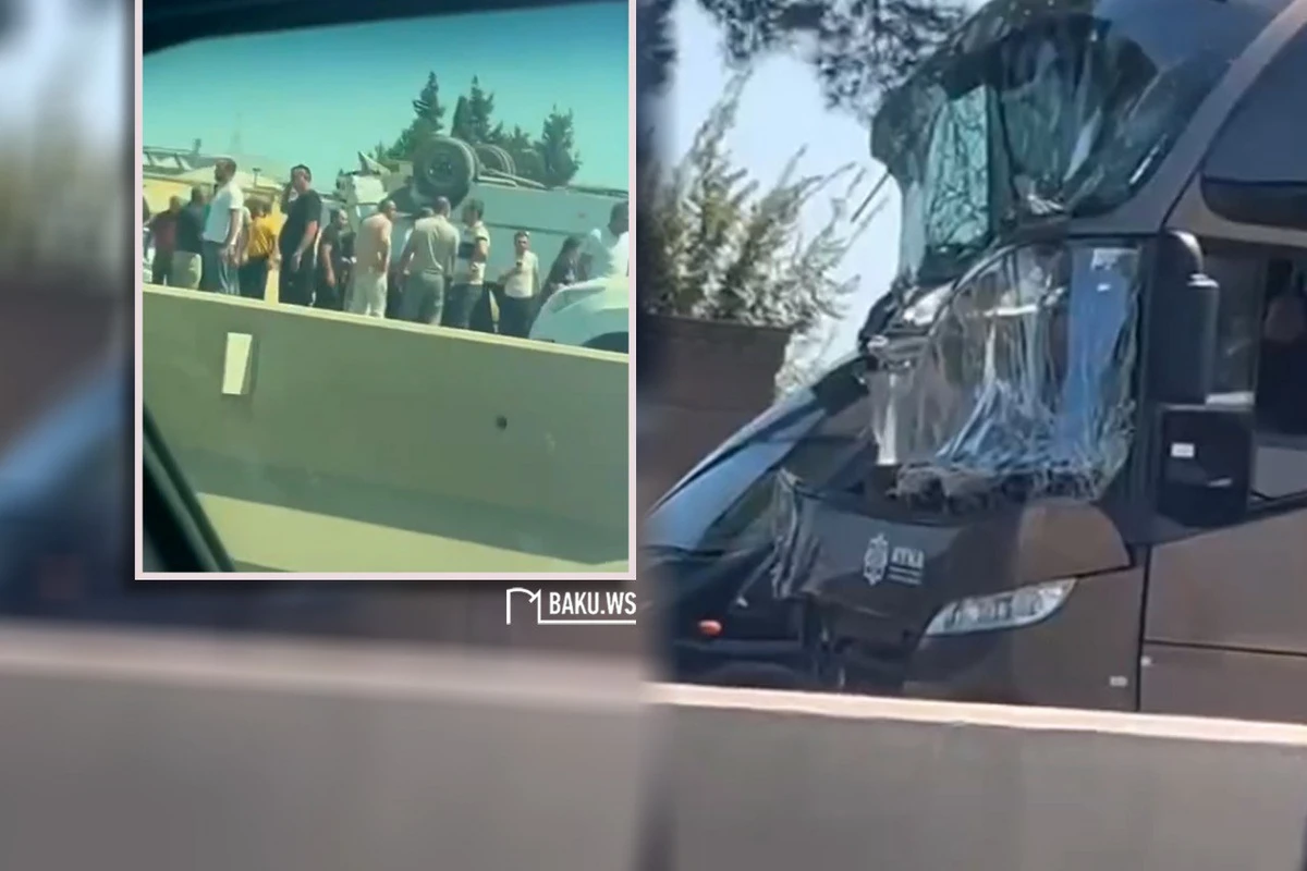 Dünənki avtobus qəzasında yaralanan 14 nəfərin vəziyyəti açıqlandı