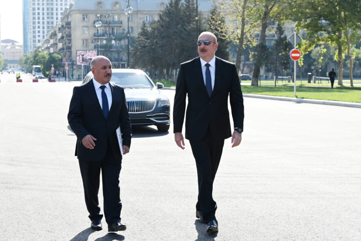 Prezident “Cavanşir” körpüsünün yerində inşa olunmuş yeni avtomobil yolunun açılışında iştirak edib - YENİLƏNİB - FOTO Prezident “Cavanşir” körpüsünün yerində inşa olunmuş yeni avtomobil yolunun açılışında iştirak edib - YENİLƏNİB - FOTO