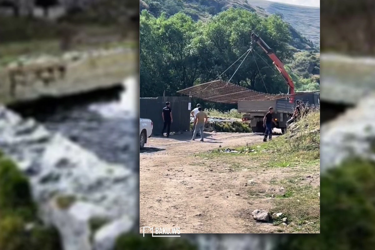 Laçında 4 hərbçinin ölümünə səbəb olan İsti su bağlandı - VİDEO