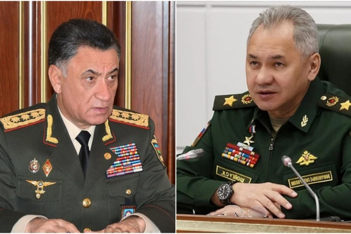 Ramil Usubov və Sergey Şoyqu regionda təhlükəsizlik məsələlərini müzakirə ediblər Ramil Usubov və Sergey Şoyqu regionda təhlükəsizlik məsələlərini müzakirə ediblər